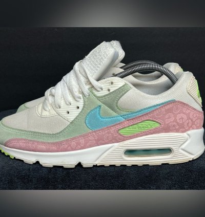 11 Women 9 5 Men Nike Air Max 90 Easter Leopard Pastel Shoes