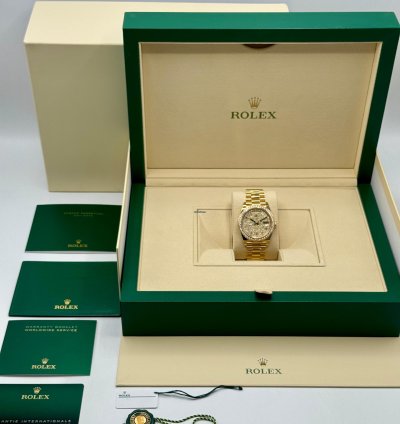 Rolex Day-date 40 New 2025 Day-date 40mm 228348rbr Diamond Paved Dial