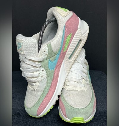 11 Women 9 5 Men Nike Air Max 90 Easter Leopard Pastel Shoes