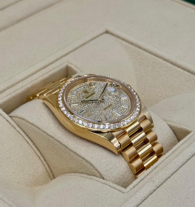 Rolex Day-date 40 New 2025 Day-date 40mm 228348rbr Diamond Paved Dial