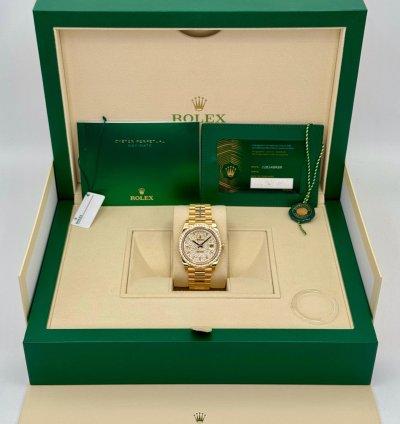 Rolex Day-date 40 New 2025 Day-date 40mm 228348rbr Diamond Paved Dial