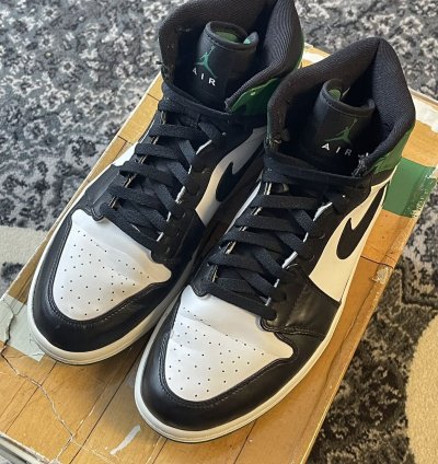 Jordan 1 Dmp Pack Celtics Pair Only Size 10 Clean