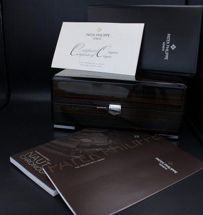 Patek Philippe Nautilus In Stock Nautilus Blue Dial Serviced 2022 Unworn Condition