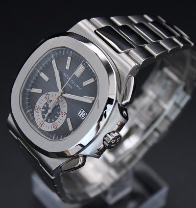 Patek Philippe Nautilus In Stock Nautilus Blue Dial Serviced 2022 Unworn Condition