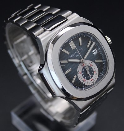 Patek Philippe Nautilus In Stock Nautilus Blue Dial Serviced 2022 Unworn Condition
