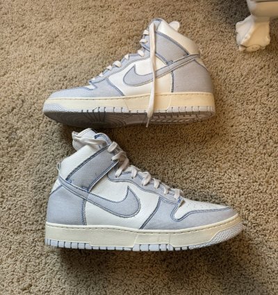 1984 Blue Denim Nike High Dunks