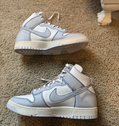 1984 Blue Denim Nike High Dunks