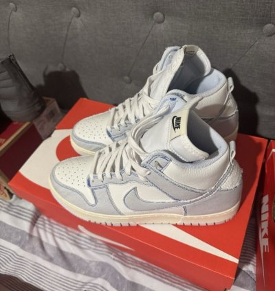 1984 Blue Denim Nike High Dunks