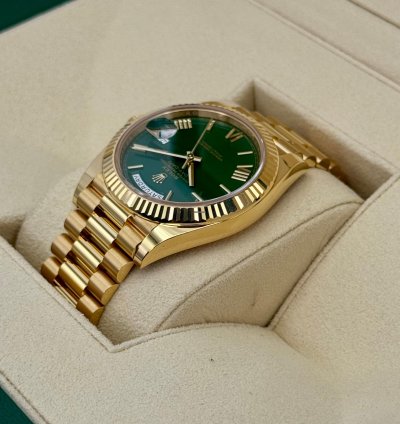 Rolex Day-date 40 New 2025 Rolex Day-date 40mm 228238 Presidential Green Dial