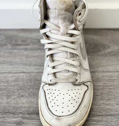 1985 Air Jordan 1 High Natural Grey Size Us 10 5