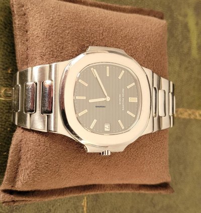 Patek Philippe Nautilus Jumbo 3700 1 1979 Originalpapiere Zertifikat Extract Archives