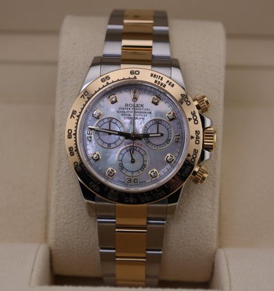 Rolex Daytona Mother Of Pearl Mop Diamond 116503