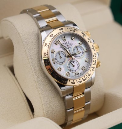 Rolex Daytona Mother Of Pearl Mop Diamond 116503