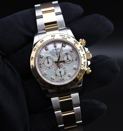 Rolex Daytona Mother Of Pearl Mop Diamond 116503