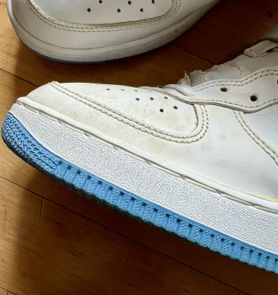 1996 Nike Air Force 1 Mid Sc Unc Jewel Rhino Us8 5