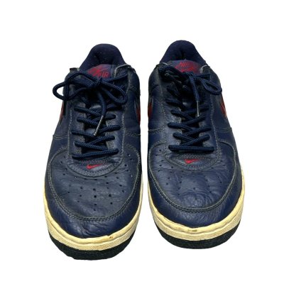 1997 Nike Air Force 1 Sc Midnight Navy Varsity Red Jewel