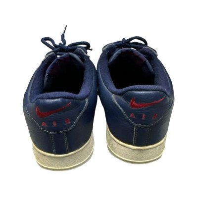 1997 Nike Air Force 1 Sc Midnight Navy Varsity Red Jewel