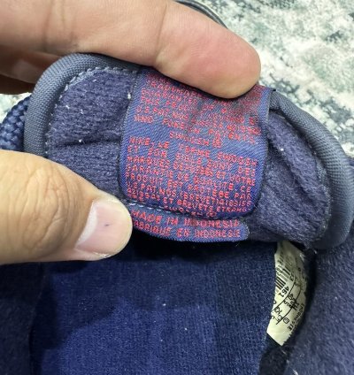 1997 Nike Air Force 1 Sc Midnight Navy Varsity Red Jewel