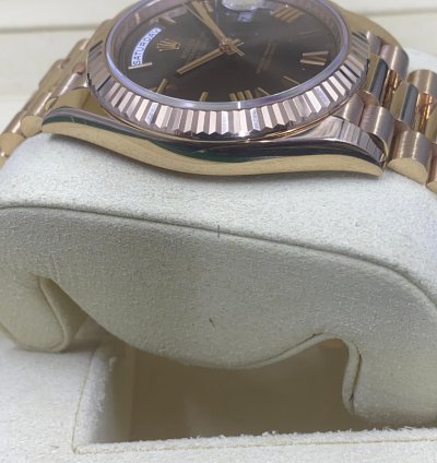 Rolex Day-date 40 New Day-date 40mm Everose Chocolate Roman President 228235