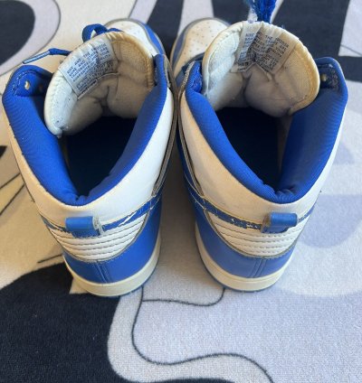 1999 Nike Dunk High Le Kentucky Blue White - Vintage - Used