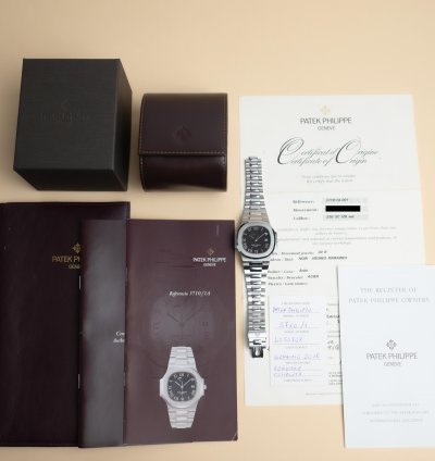 Patek Philippe Nautilus Jumbo Like New Full Set Power Reserve 3710 1a-001 1999