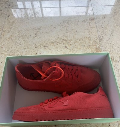 2 0 Low Top Red Sneakers