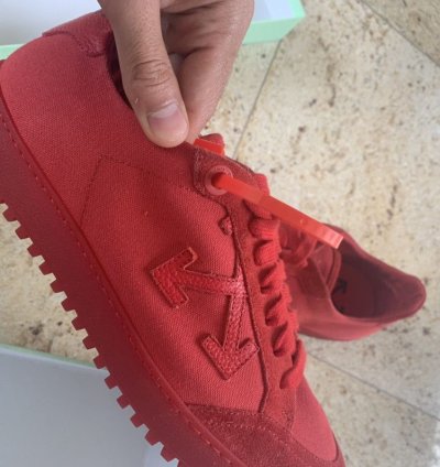 2 0 Low Top Red Sneakers