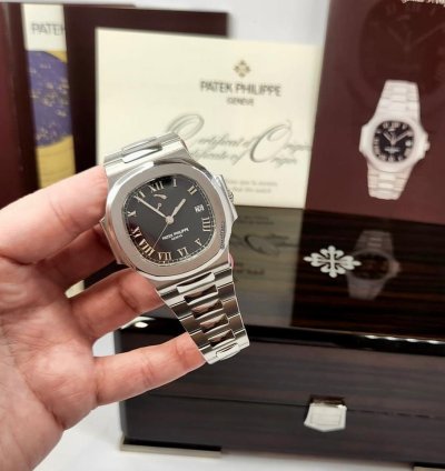 Patek Philippe Nautilus Jumbo Power Reserve 42mm Completo