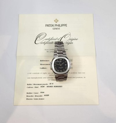 Patek Philippe Nautilus Jumbo Power Reserve 42mm Completo