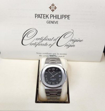 Patek Philippe Nautilus Jumbo Power Reserve 42mm Completo