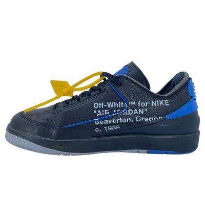 2 Retro Low Sp Off-white Black Blue
