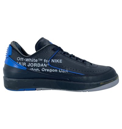 2 Retro Low Sp Off-white Black Blue