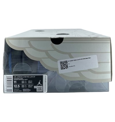 2 Retro Low Sp Off-white Black Blue
