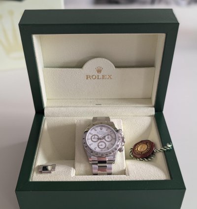Rolex Daytona Neuwertig Ungetragen