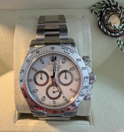 Rolex Daytona Neuwertig Ungetragen