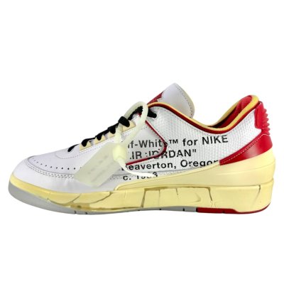 2 Retro Low Sp Off-white White Red