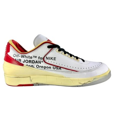 2 Retro Low Sp Off-white White Red