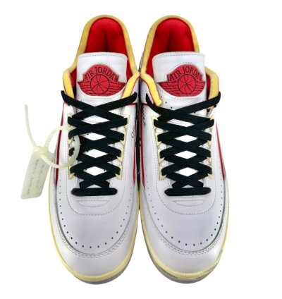 2 Retro Low Sp Off-white White Red