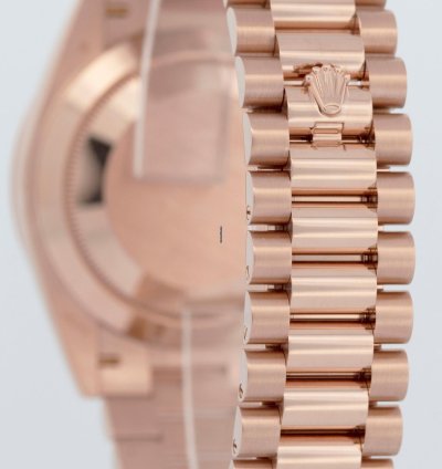 Rolex Day-date 40 New Rolex Day-date 40mm Papers Olive Diamond Bezel President Watch 228345 Box