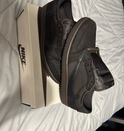 Jordan 1 Low Sp Travis Scott Velvet Brown