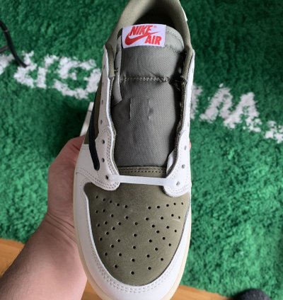 Jordan 1 Low Travis Scott Medium Olive