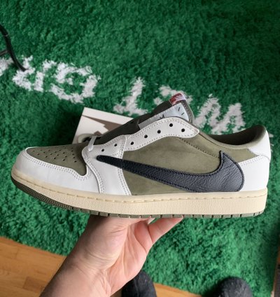 Jordan 1 Low Travis Scott Medium Olive