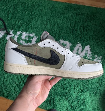 Jordan 1 Low Travis Scott Medium Olive