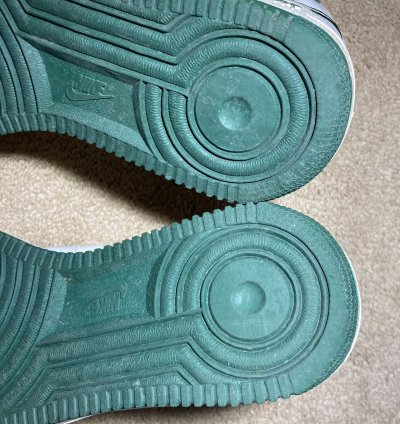 2001 Nike Air Force 1 High Soldier Celtics Green White 90s