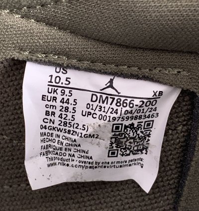 Jordan 1 Low Travis Scott Medium Olive