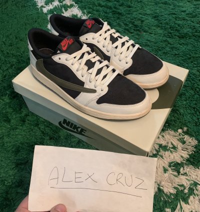 Jordan 1 Low Travis Scott Og Olive