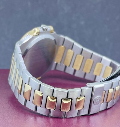 Patek Philippe Nautilus Jumbo Steel Gold Box Papers 1980