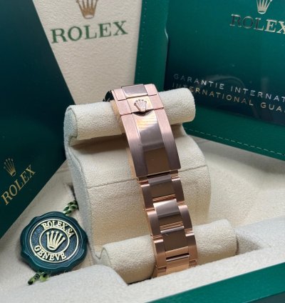 Rolex Daytona New 2022 Black Diamond Dial Rose Gold Daytona Chronograph Oyster Bracelet