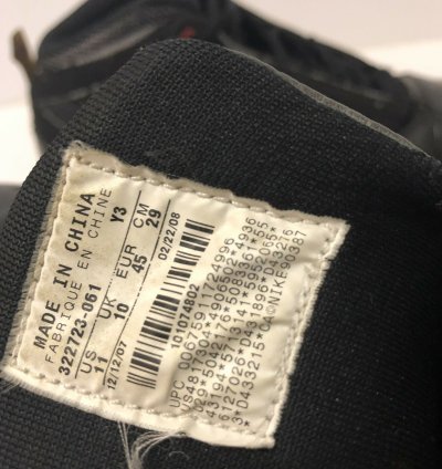 2001 Nike Air Jordan Xvi 16 Og Bred 136059 061 Vtg