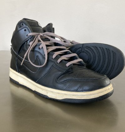 2001 Nike Dunk Hi Plus Stussy 302763-001 Vintage Us10